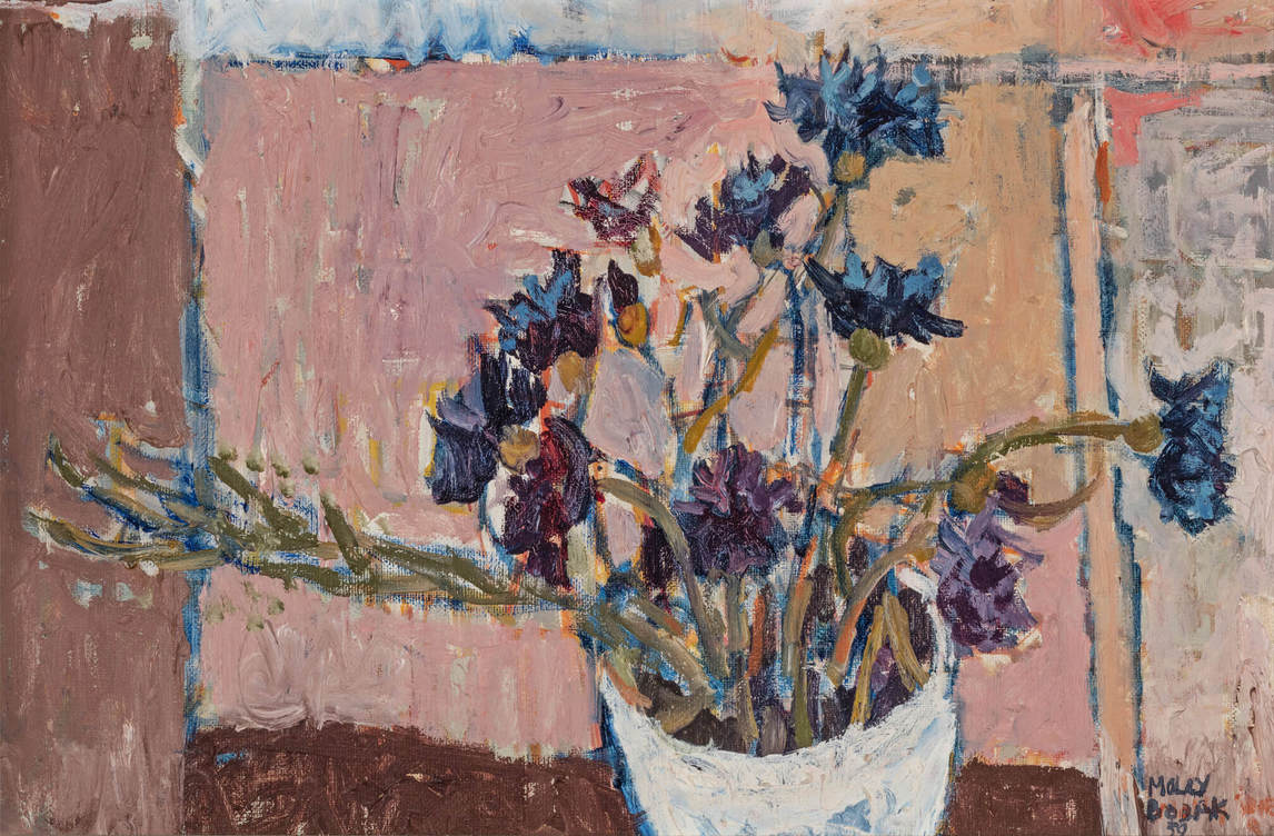Molly Lamb Bobak, Centaurée bleuet, 1950