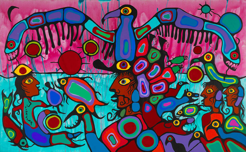 Art Canada Institute, Norval Morrisseau, Artist and Shaman between Two Worlds, 1983