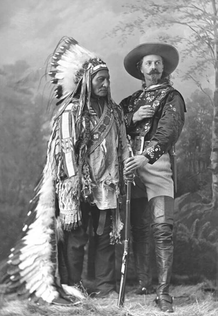Art Canada Institute, William Notman & Son, Sitting Bull and Buffalo Bill, 1885