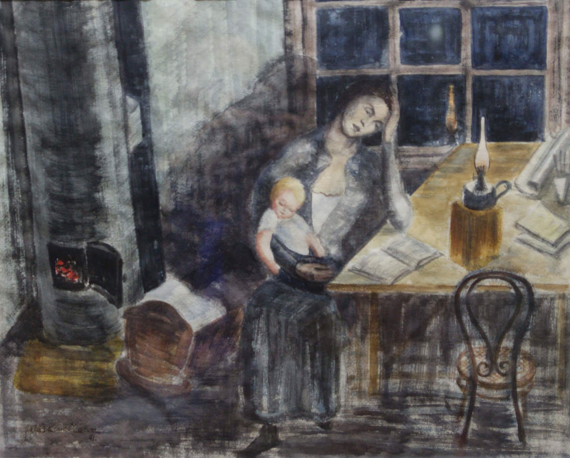 Paraskeva Clark, Mother and Child, 1941