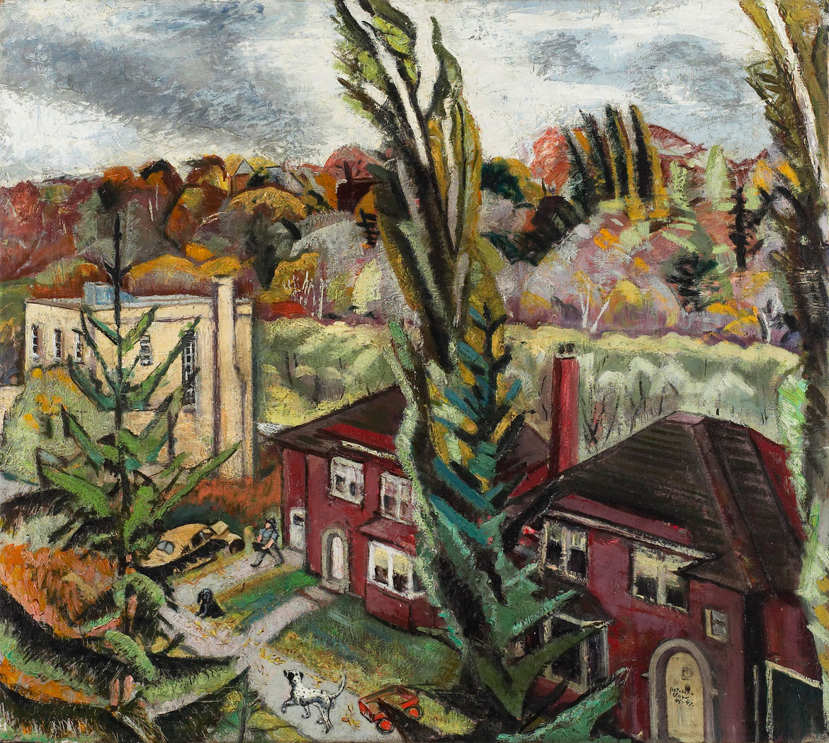 Art Canada Institute, Paraskeva Clark, Our Street in Autumn, 1945–47