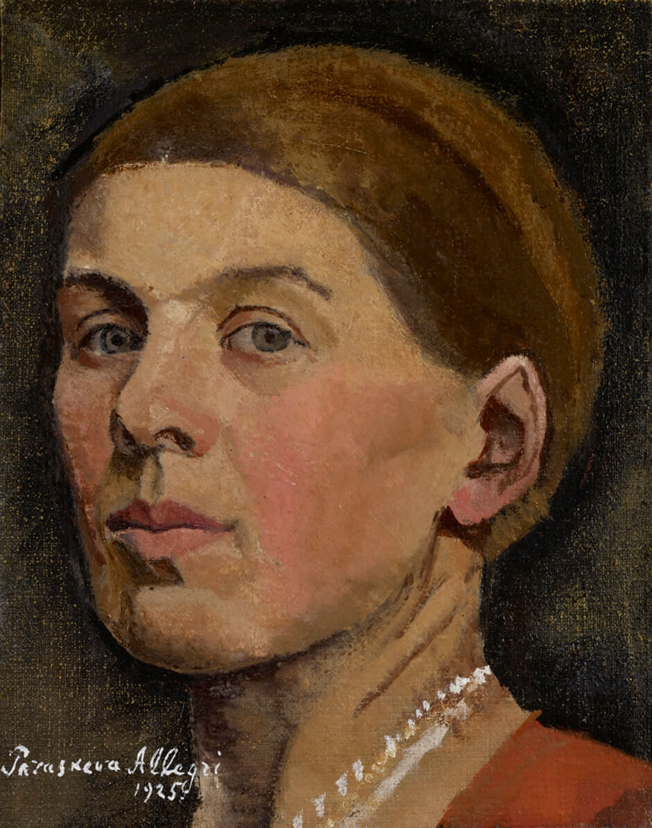 Art Canada Institute, Paraskeva Clark, Self Portrait, 1925