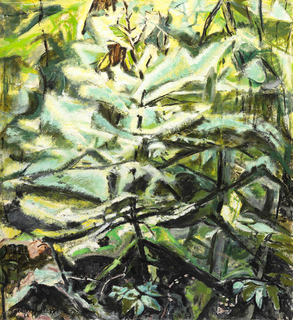 Paraskeva Clark, Sunlight in the Woods, 1966