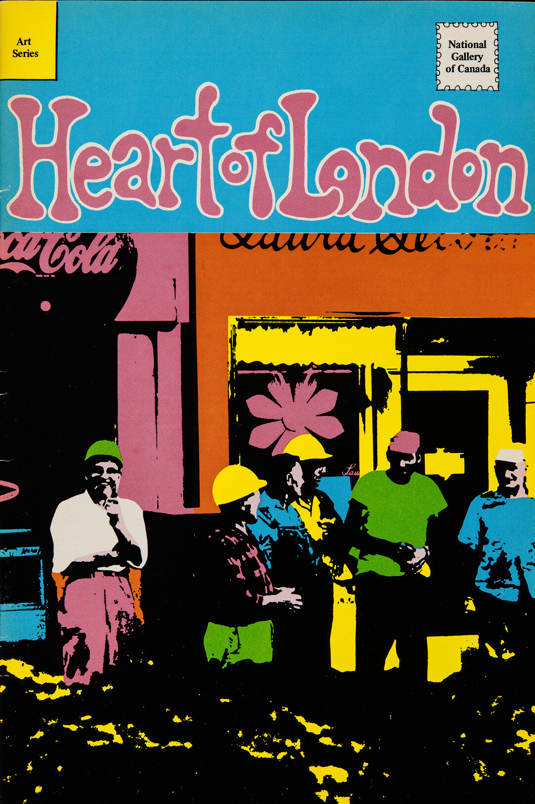 Art Canada Institute, Greg Curnoe, Cover of Heart of London, Ottawa: National Gallery of Canada, 1969