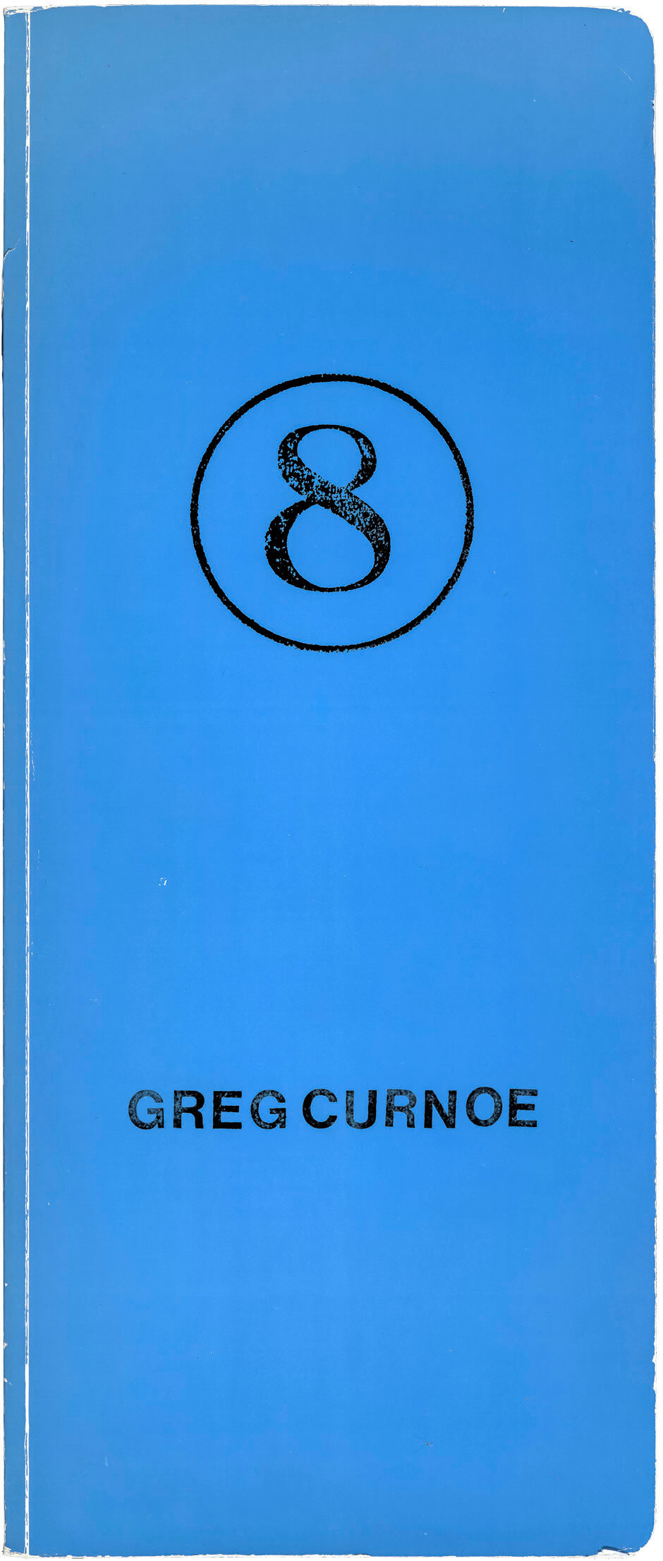 Art Canada Institute, Greg Curnoe, Cover of Blue Book #8, Toronto: Art Metropole, 1989