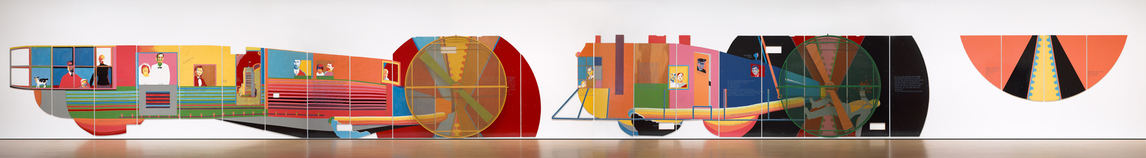 Art Canada Institute, Greg Curnoe, Homage to the R 34, October 1967–March 1968