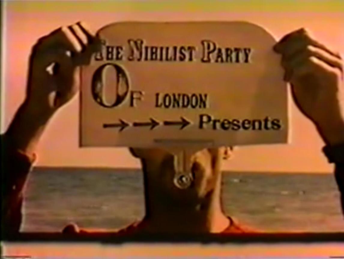 Art Canada Institute, Greg Curnoe, Video still from No Movie, 1965