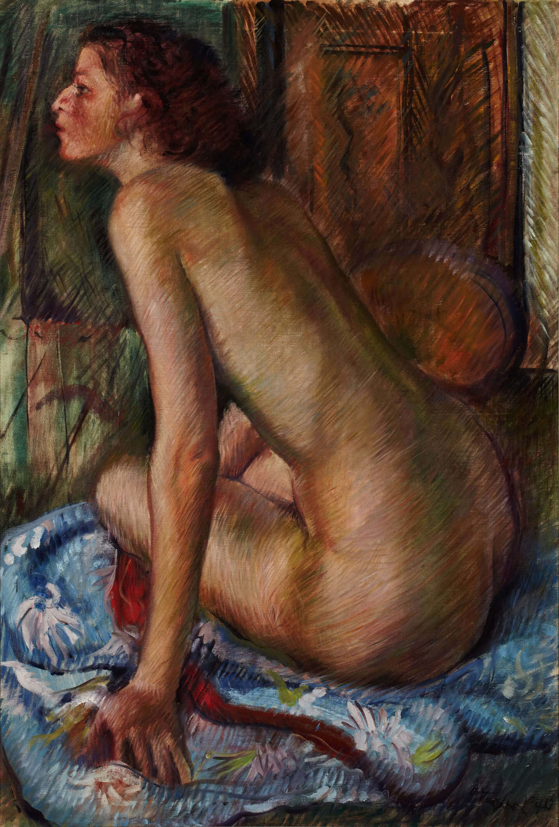 Art Canada Institute, Harold Town, Seated Nude, 1944
