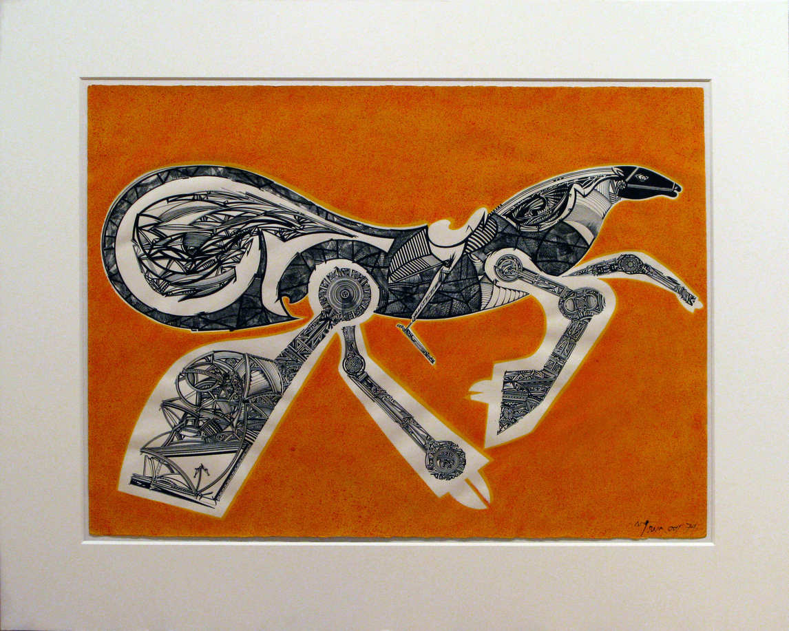Art Canada Institute, Harold Town, Toy Horse No. 184, 1979