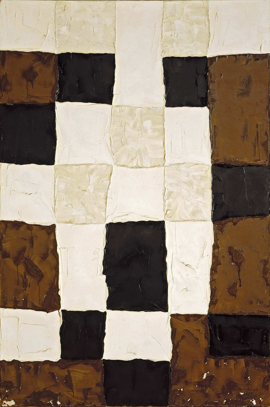 Art Canada Institute, Symphony on a White Checkerboard or Symphony 2, 1957