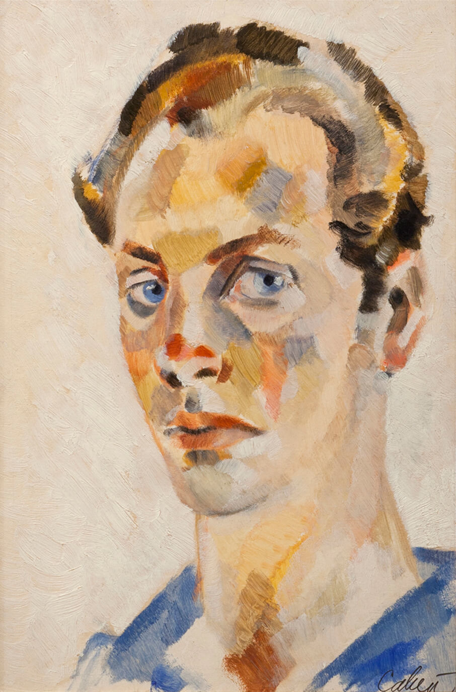 Art Canada Institute, Oscar Cahen, Self-portrait, c. 1930–40