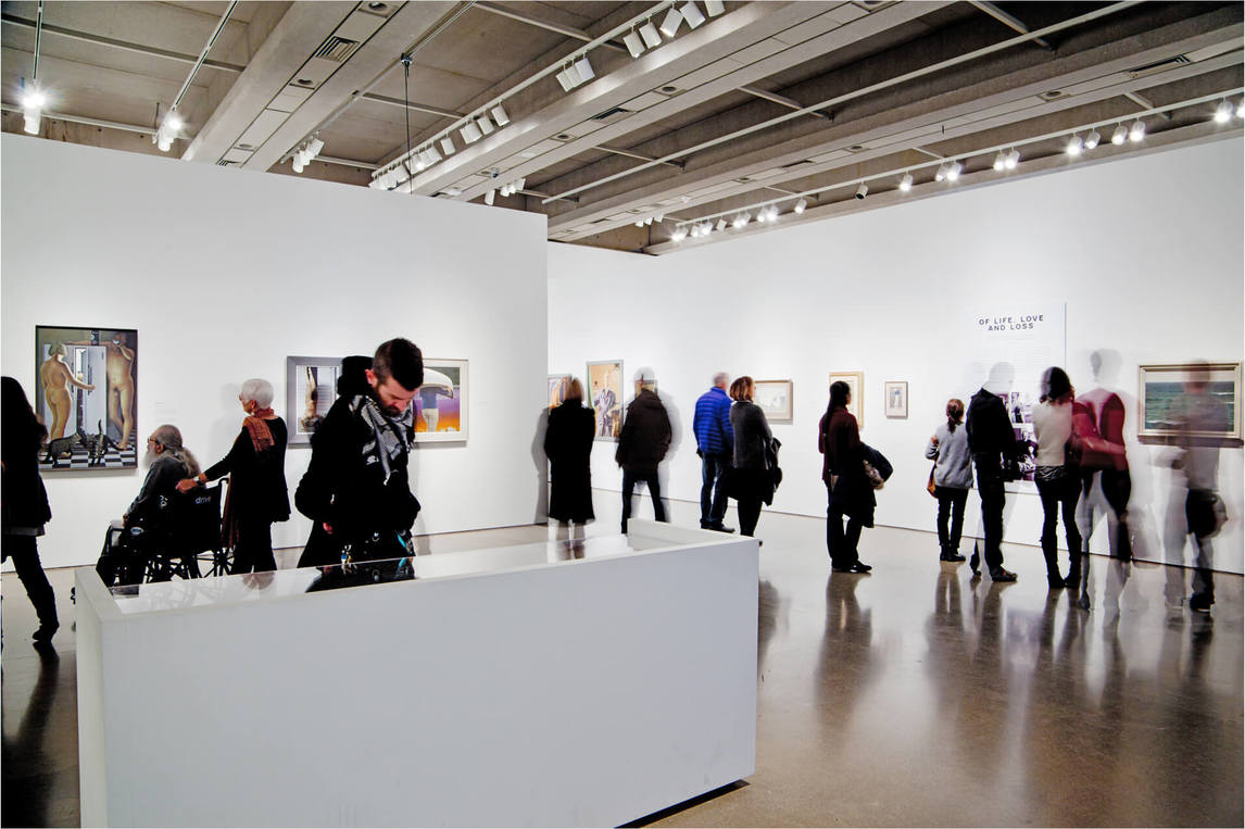 Art Canada Institute, Alex Colville, Installation view of the Alex Colville exhibition at the Art Gallery of Ontario, Toronto, in 2014