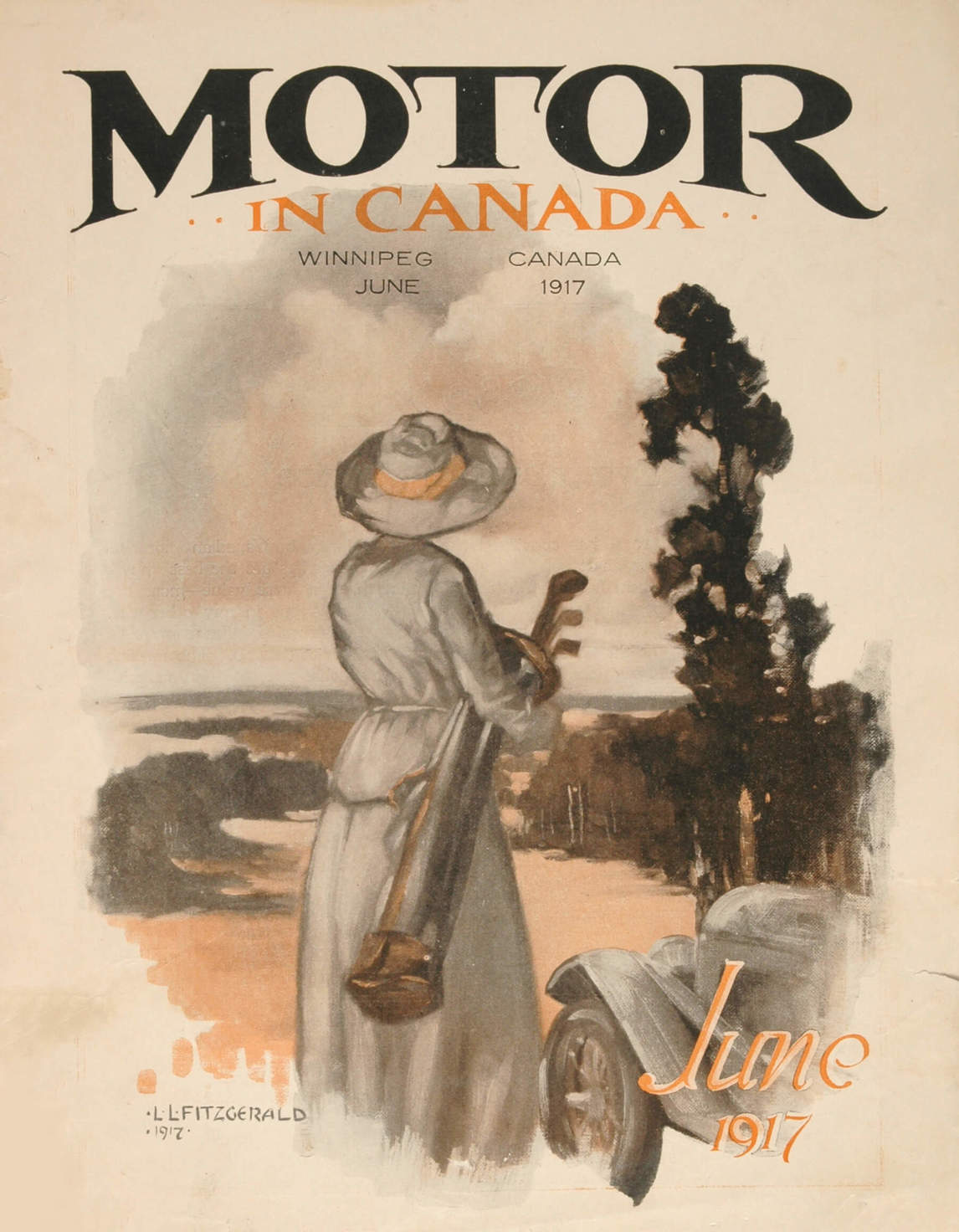 Art Canada Institute, Lionel LeMoine FitzGerald, Motor in Canada, June 1917