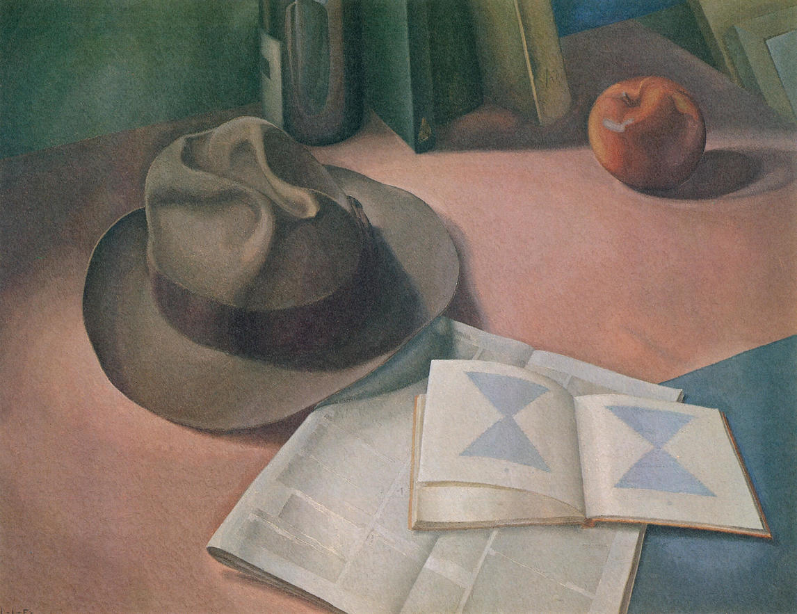 Art Canada Institute, Lionel LeMoine Fitzgerald, Still Life with Hat, 1955