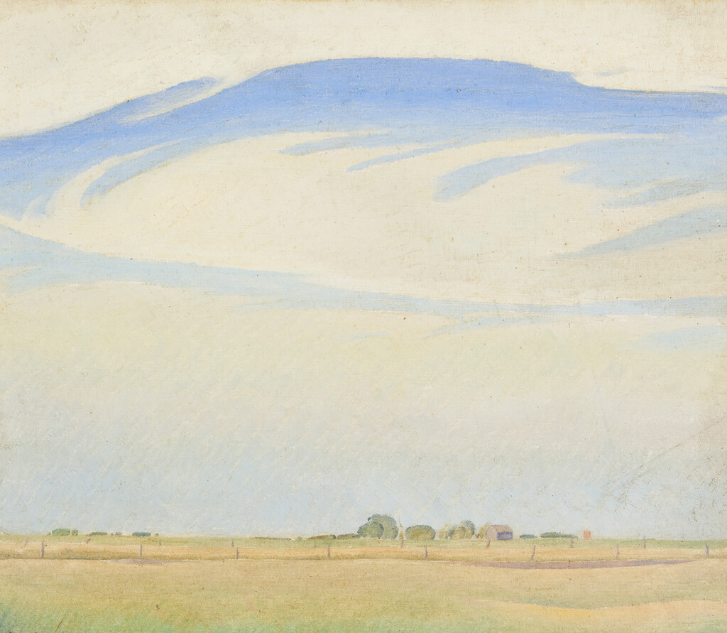 Art Canada Institute, Lionel LeMoine Fitzgerald, The Prairie, 1929