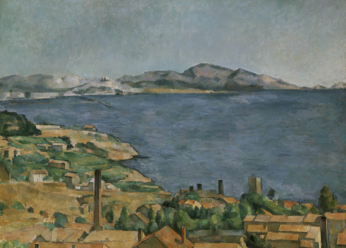 Art Canada Institute, Paul Cézanne, The Gulf of Marseilles Seen from L’Estaque, c. 1885