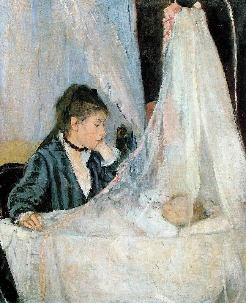 The Cradle, 1872, Berthe Morisot