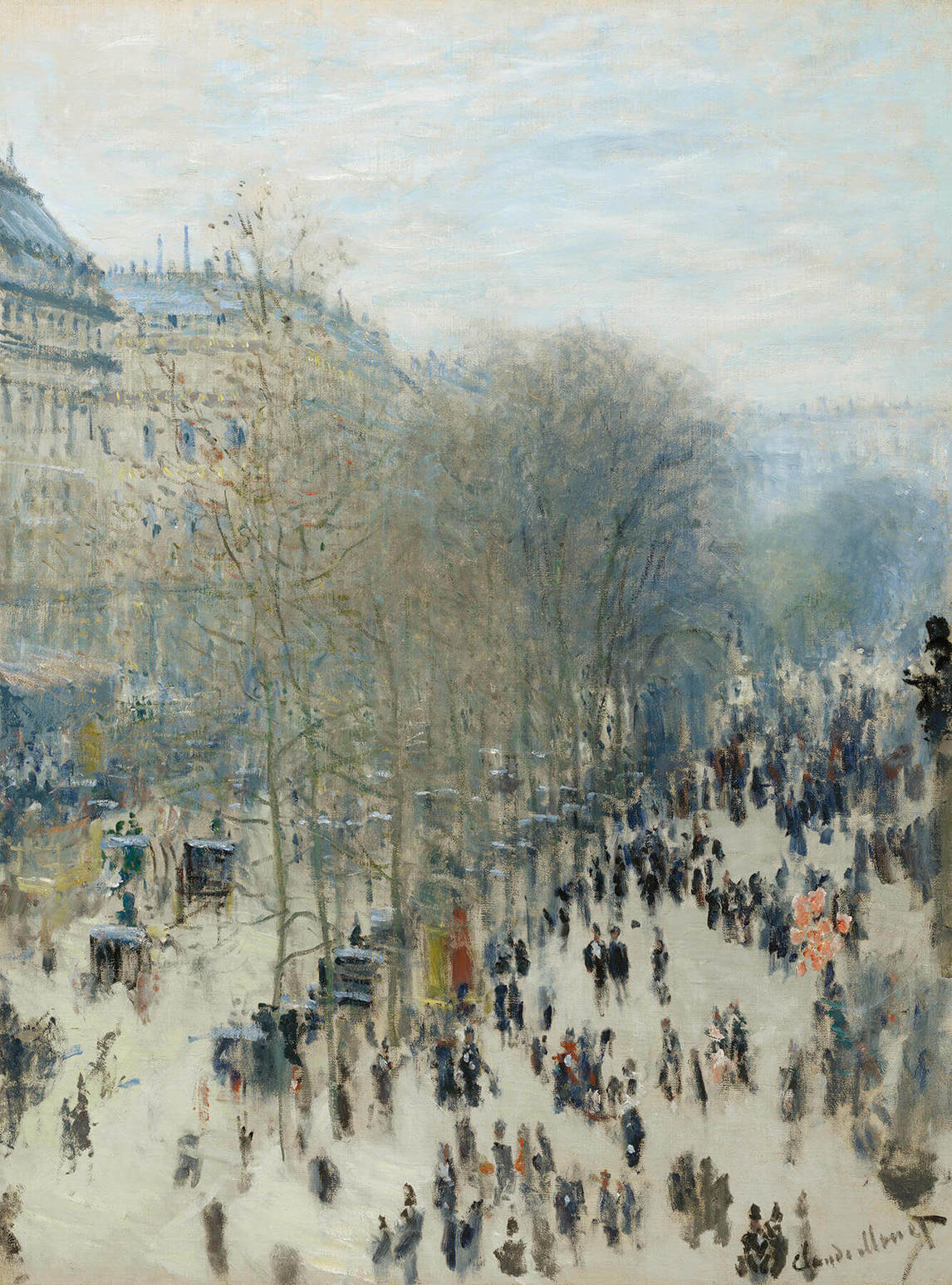Boulevard des Capucines, 1873–74, Claude Monet