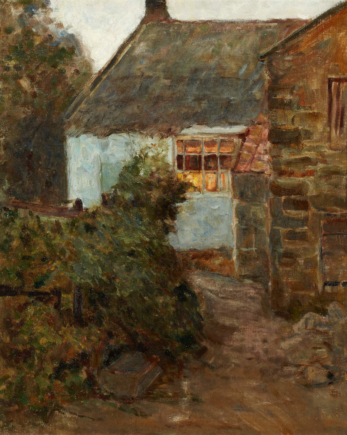 Cottage, Evening, c. 1905, Helen McNicoll