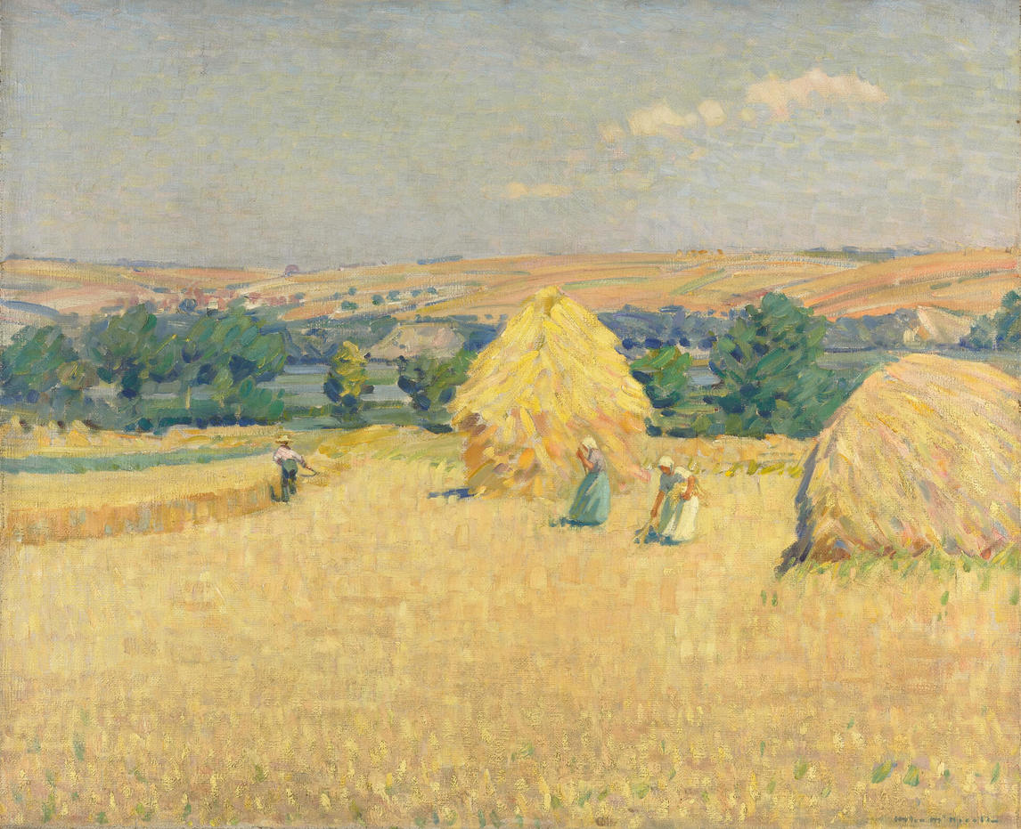 Stubble Fields, c. 1912, Helen McNicoll