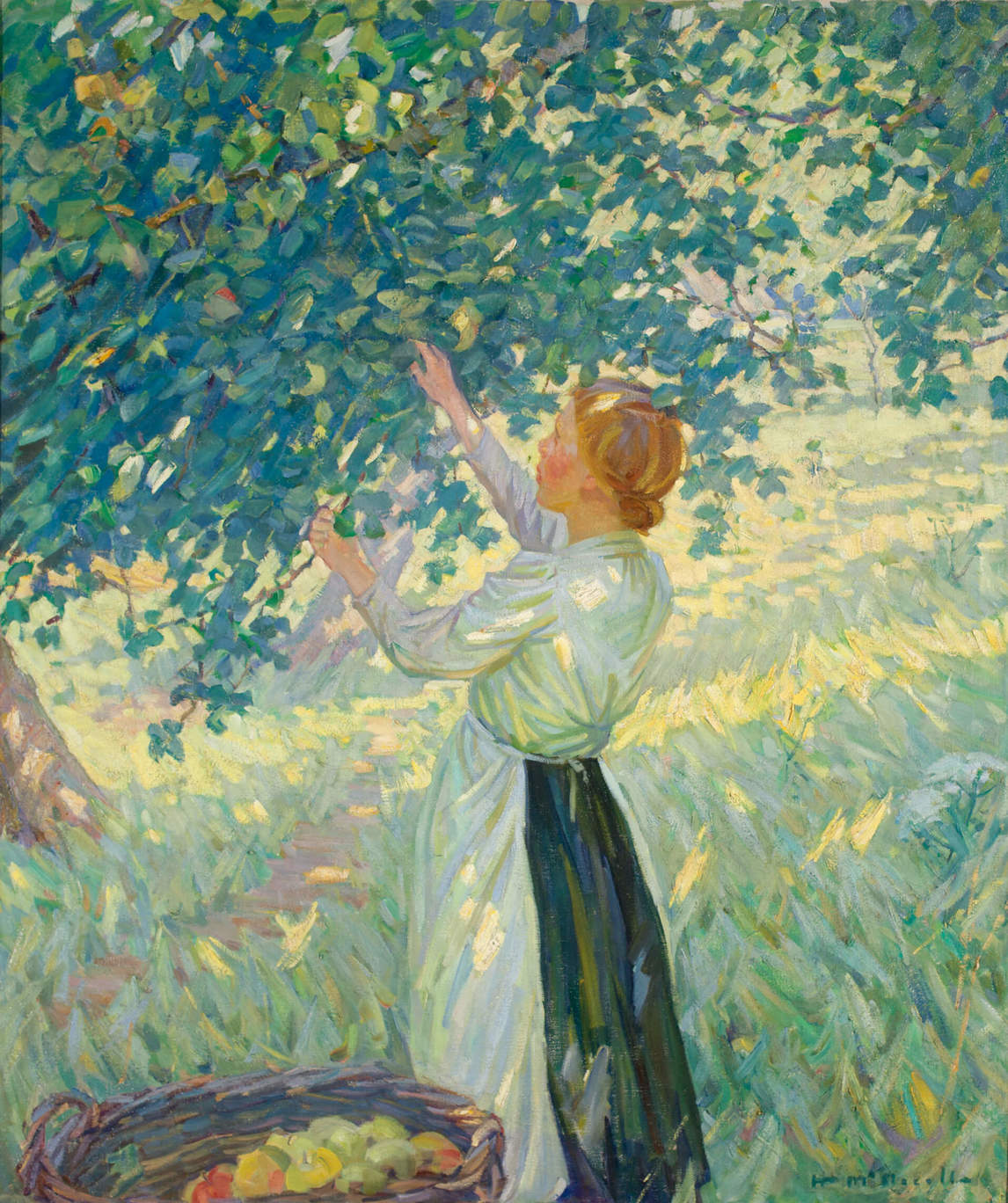 The Apple Gatherer, c. 1911, Helen McNicoll
