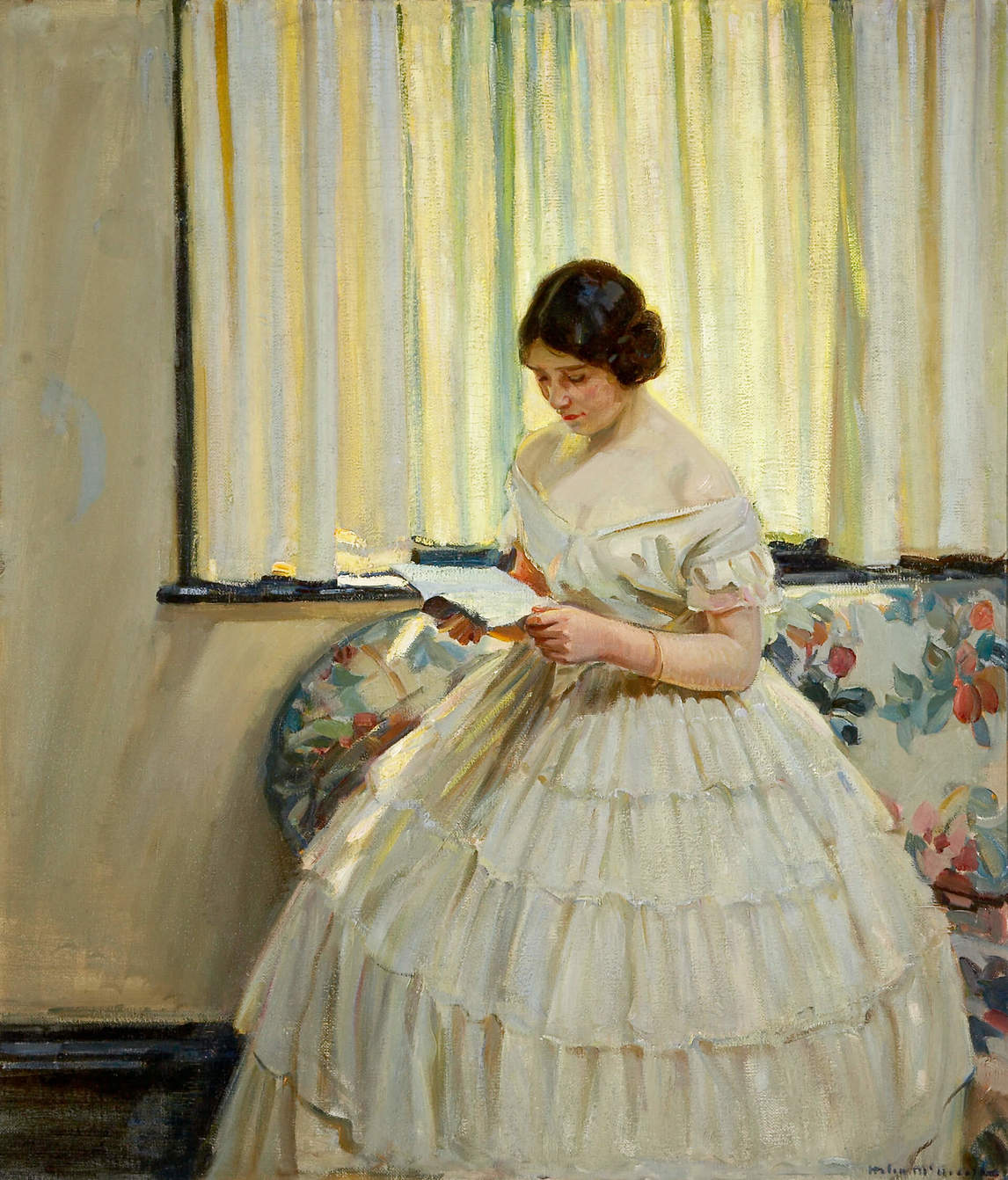 The Victorian Dress, 1914, Helen McNicoll