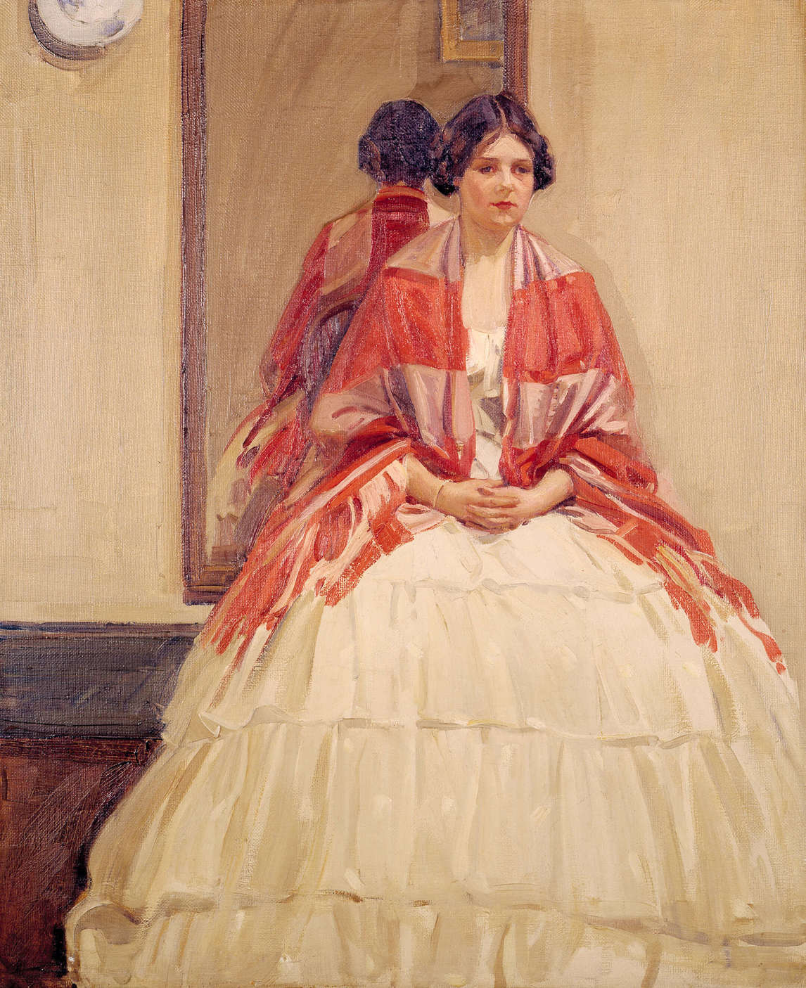 The Victorian Dress, c. 1914, Helen McNicoll