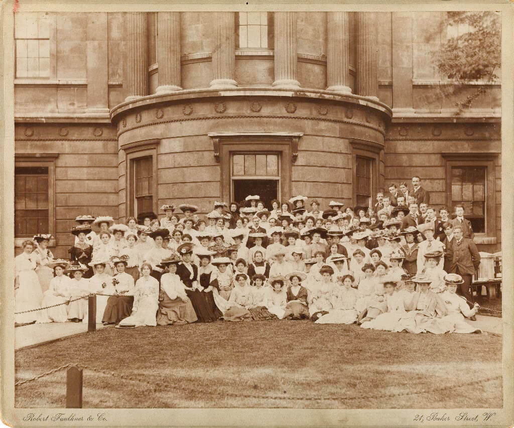 Students at the Slade School, June 23, 1905