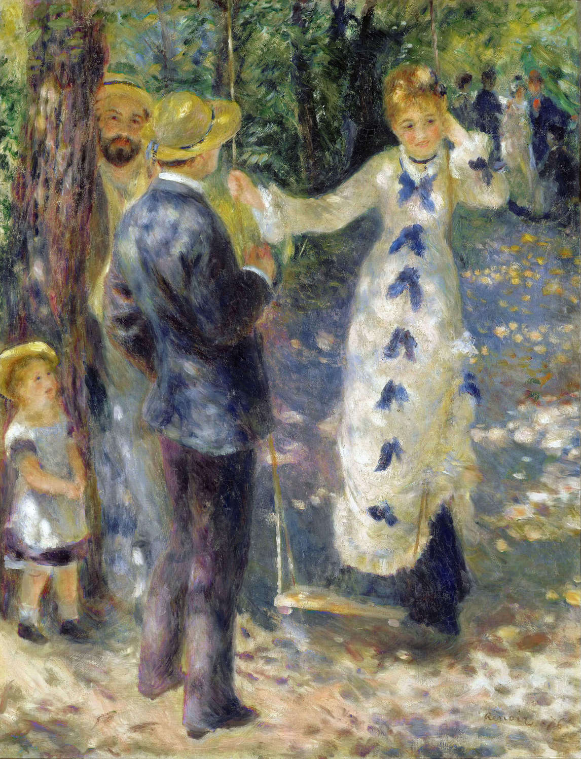 The Swing, 1876, Pierre-Auguste Renoir