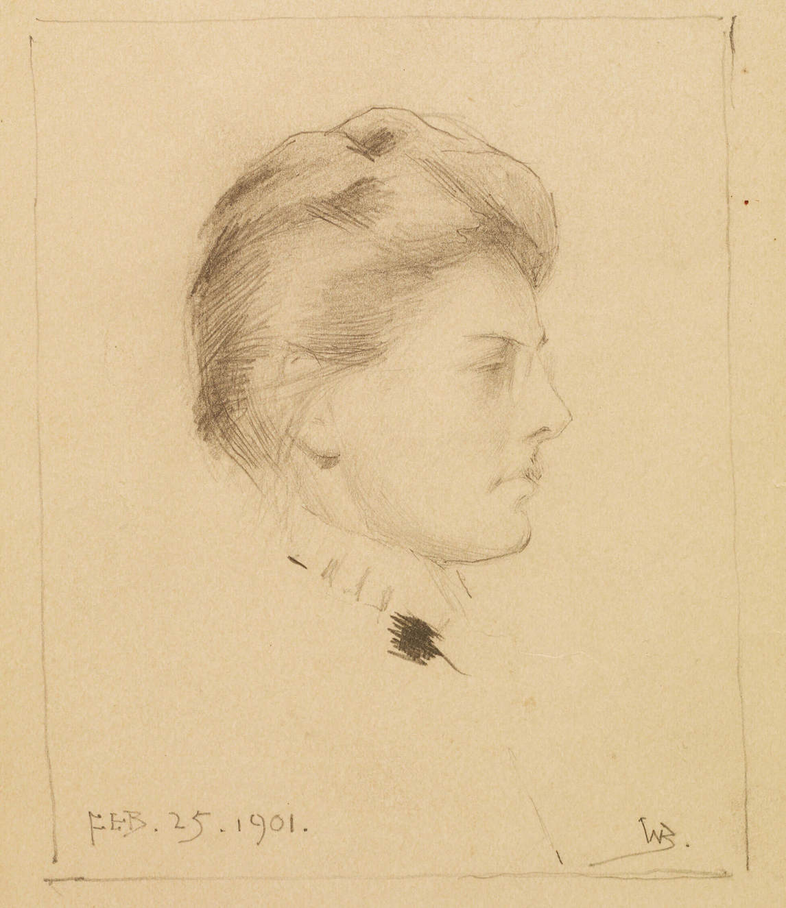 Helen McNicoll, 1901, William Brymner