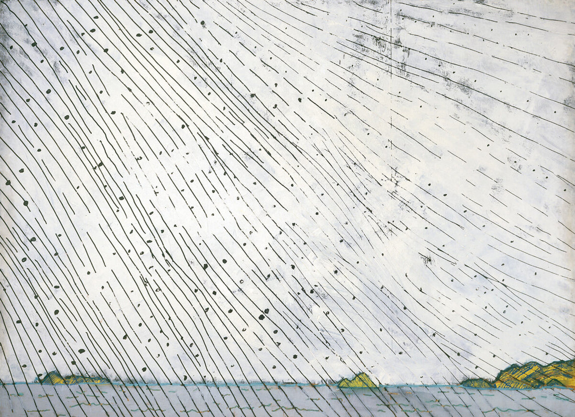 Rain over Water, 1974, by Paterson Ewen