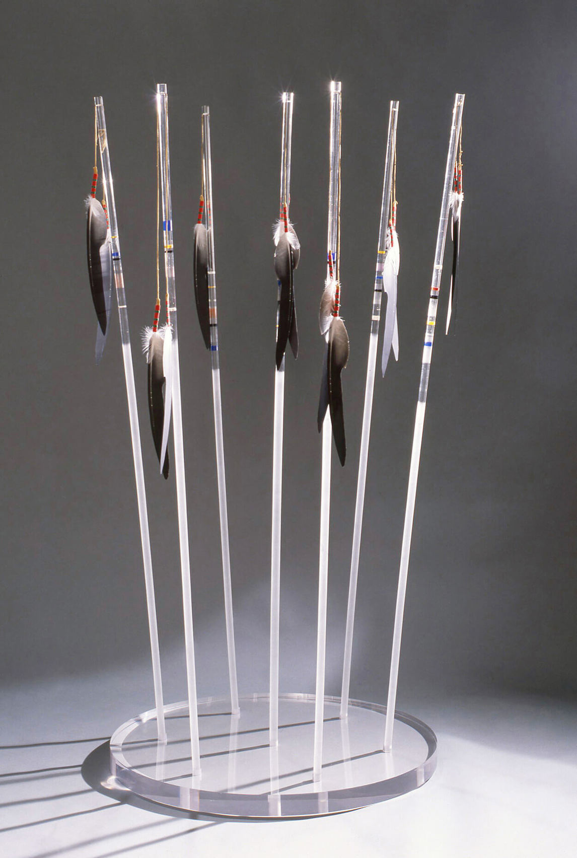 Warrior Lances for Temagami, 1989​​​​​​​, by Robert Houle