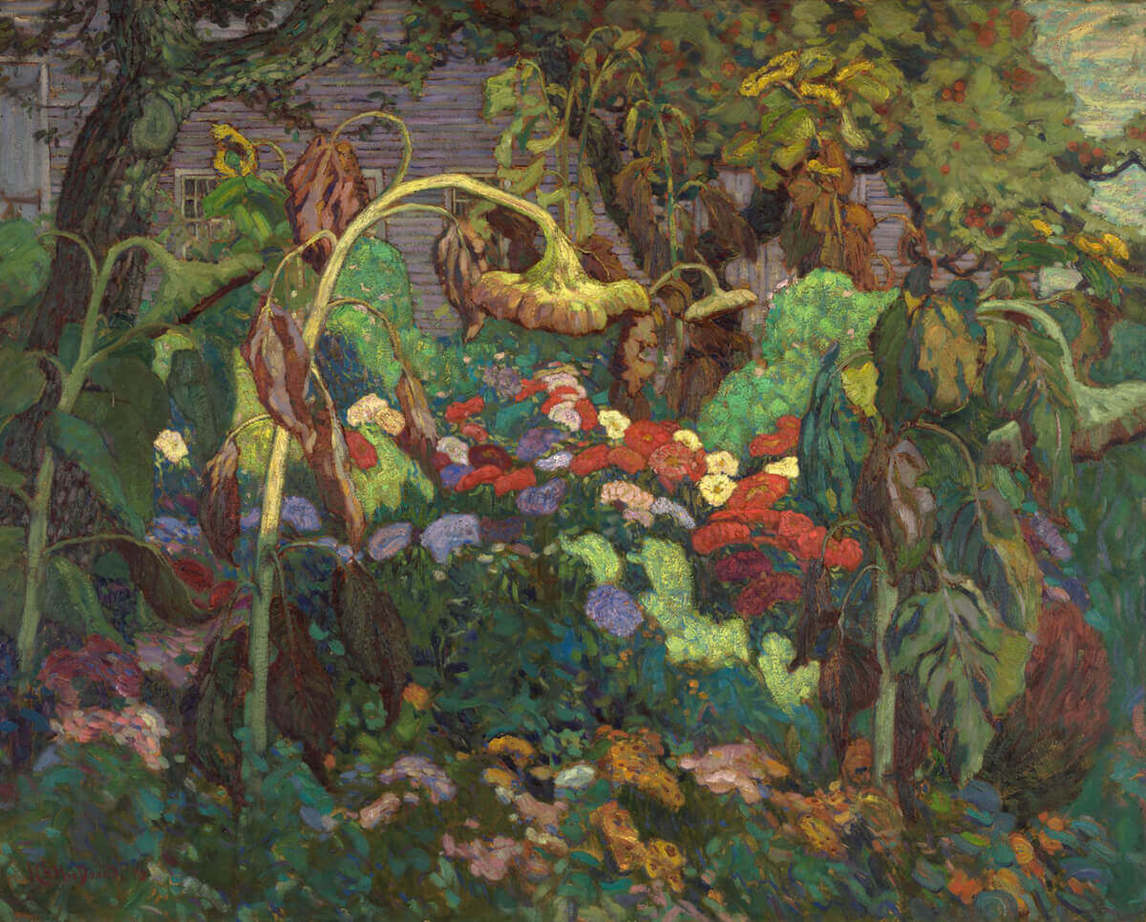 Art Canada Institute, J. E. H. MacDonald, Le jardin sauvage, 1916,