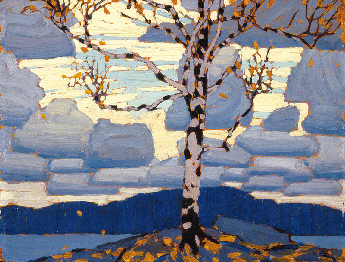 Art Canada Institute, Lawren Harris, Bouleau, v. 1916