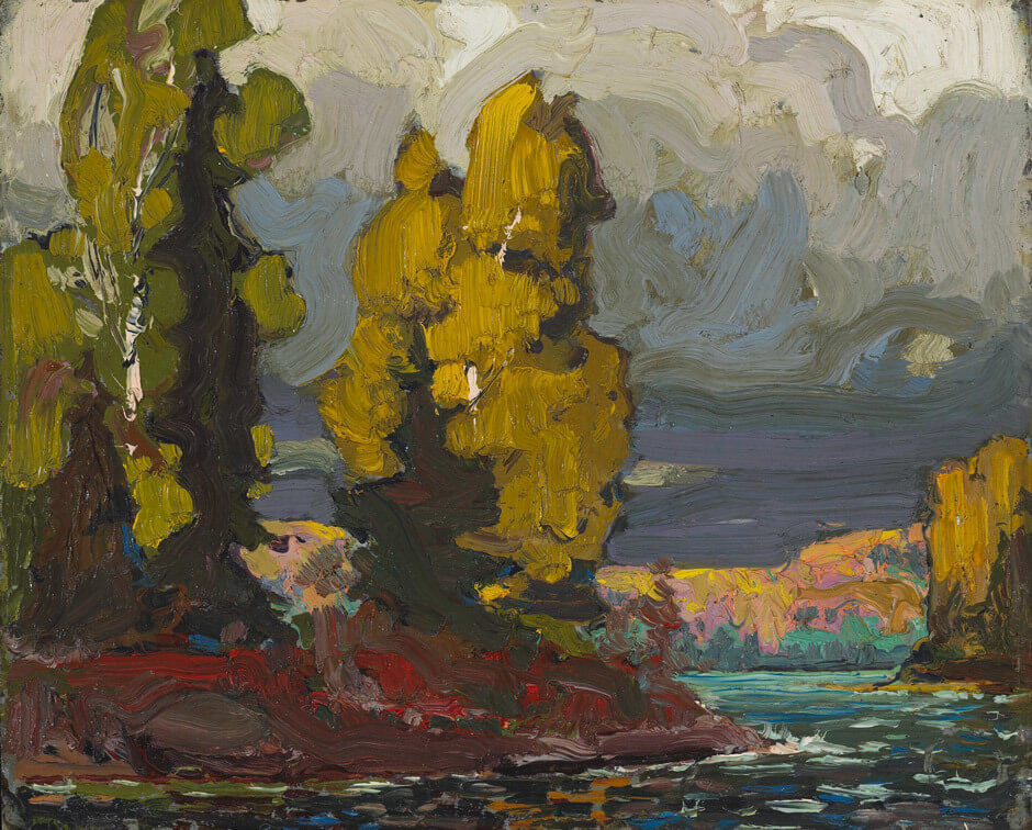 Art Canada Institute, Tom Thomson, Lac aux peupliers, 1916