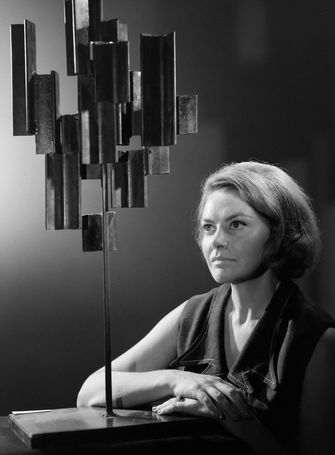 Françoise Sullivan, c. 1964, photograph by Photo Gaby.