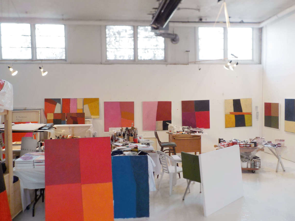 Atelier de Françoise Sullivan, 2015.