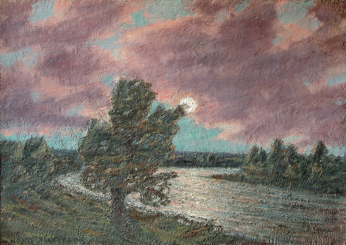 Homer Watson, High Water, Pine Bend (Pin au coude de la rivière), v.1935