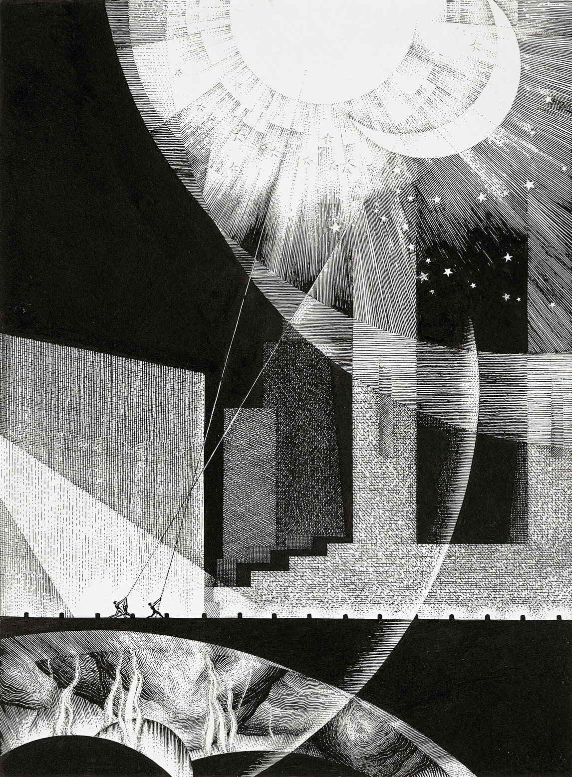 Art Canada Institute, Bertram Brooker, All the World’s a Stage, 1929