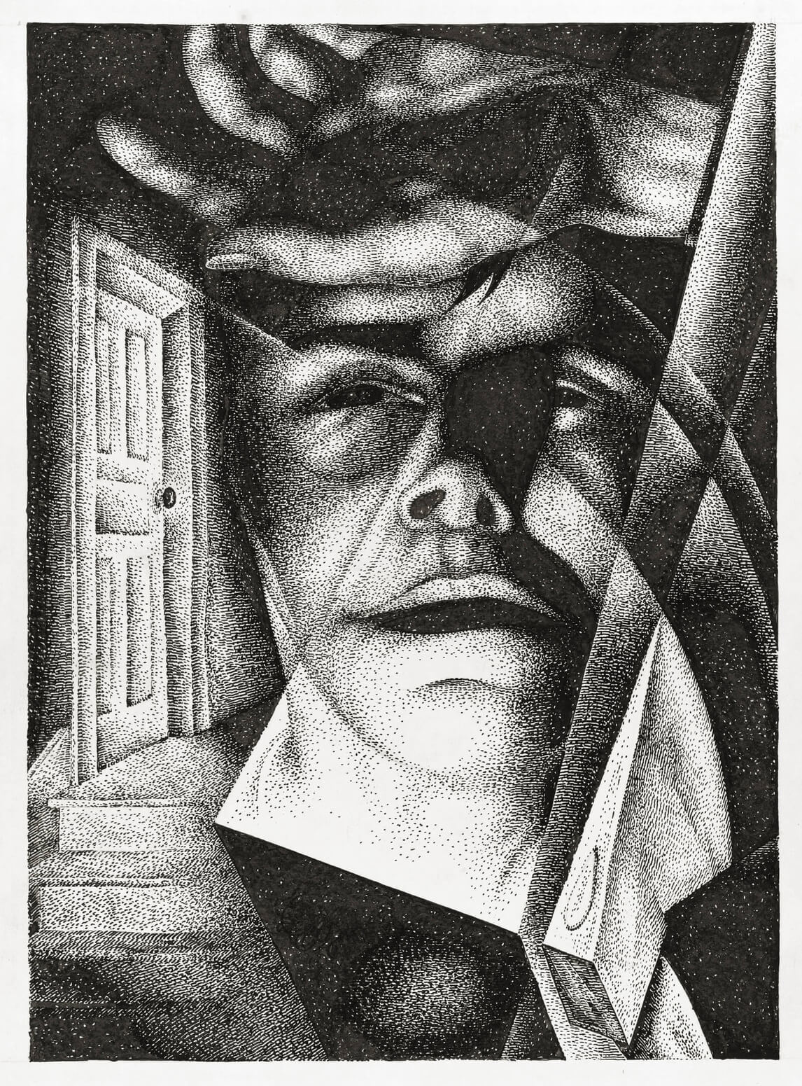 Bertram Brooker, Realization [Crime and Punishment Series] (Prise de conscience [Série Crime et châtiment]), 1930-1934