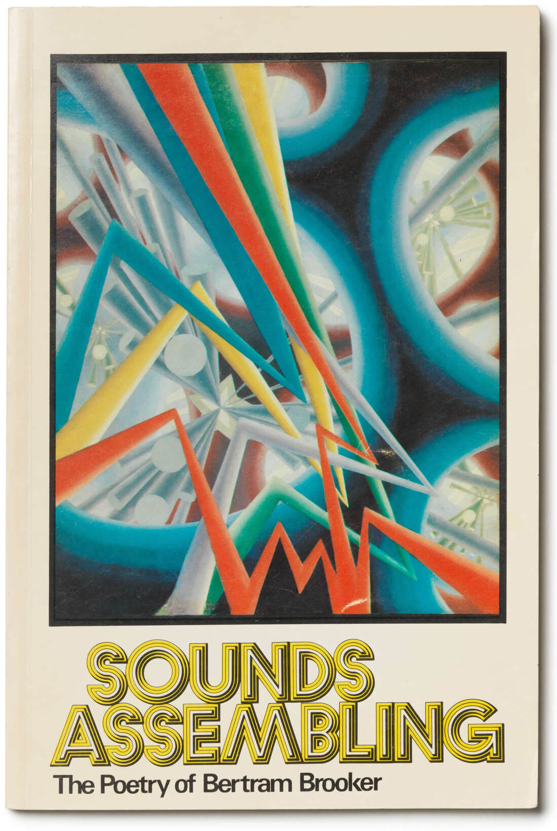 Art Canada Institute, Bertram Brooker, Sounds Assembling: The Poetry of Bertram Brooker, featuring Brooker’s oil painting Sounds Assembling, 1928