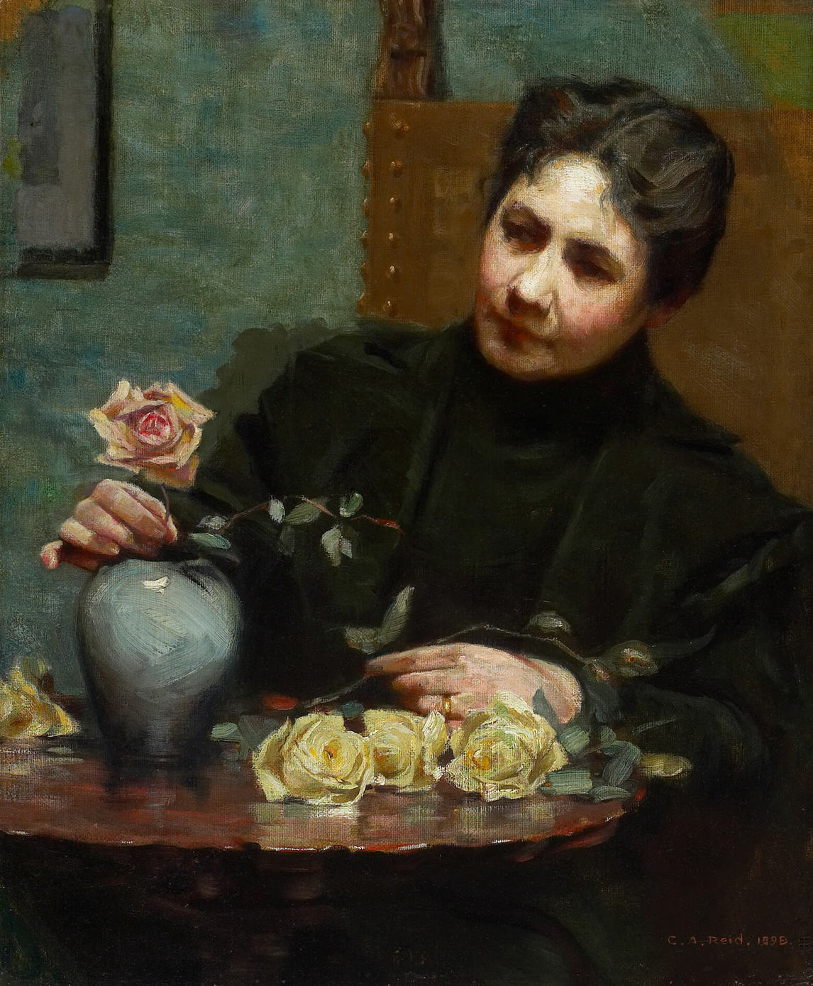George Agnew Reid, Mary Hiester Reid, 1898