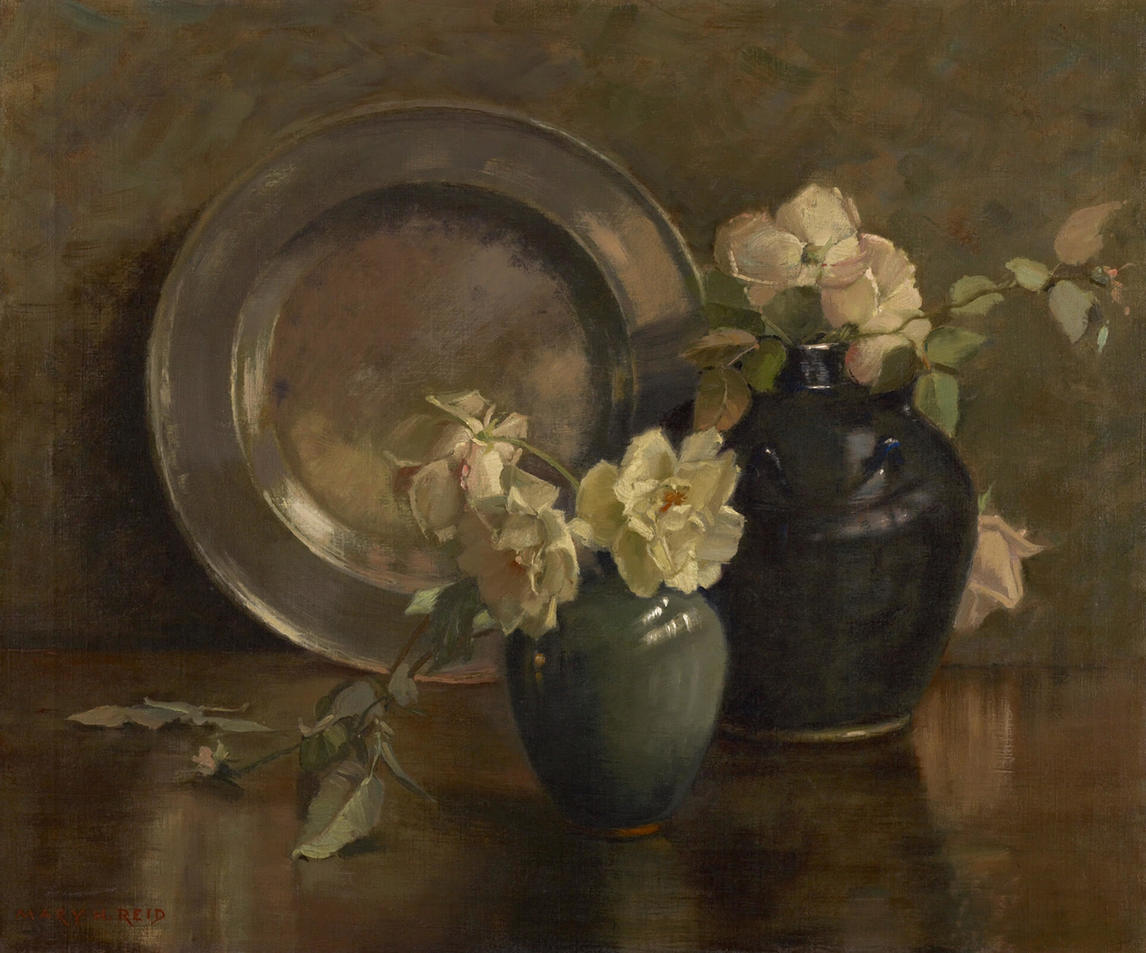 Mary Hiester Reid, A Study in Greys, c.1913