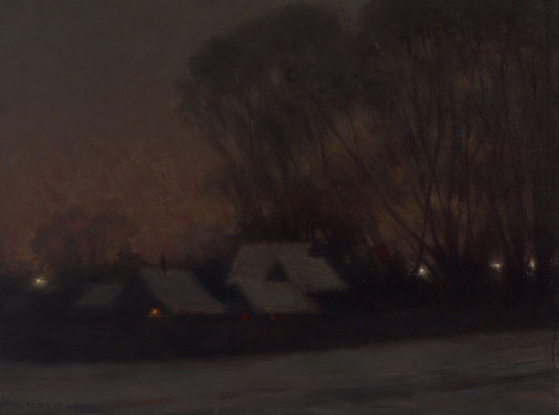 Mary Hiester Reid, Nightfall, 1910.