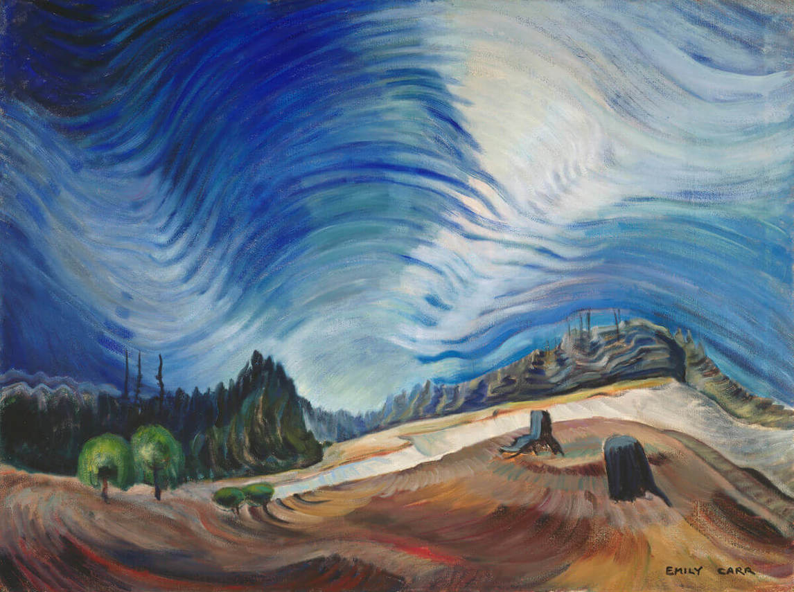 Art Canada Institute, Emily Carr, Above the Gravel Pit, 1937