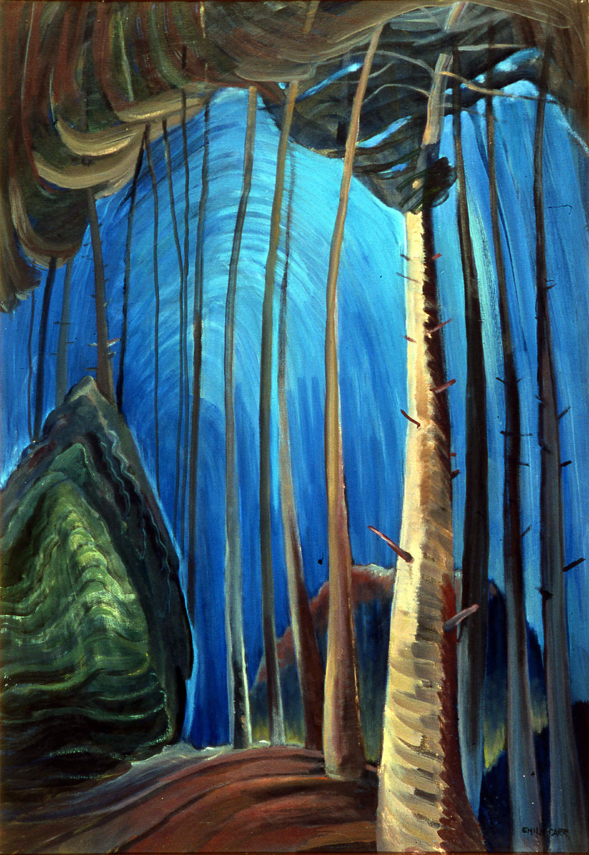 Art Canada Institute, Emily Carr, Blue Sky, 1936