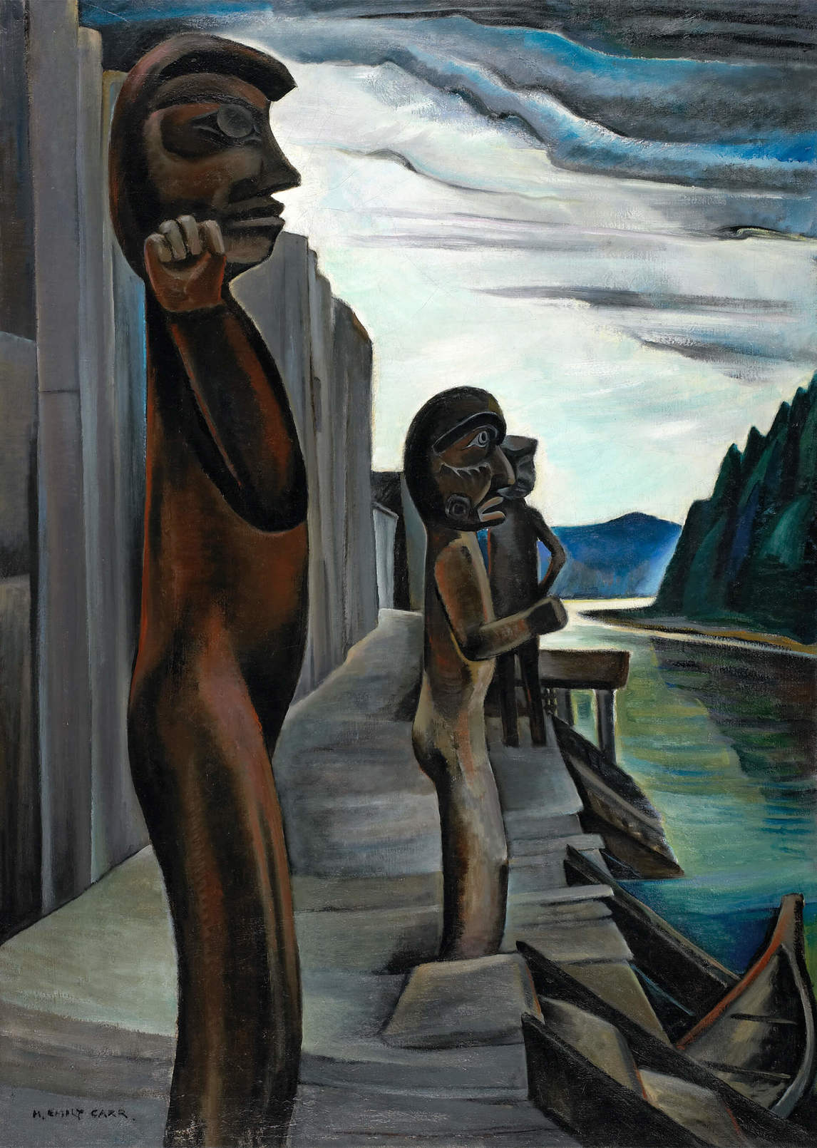 Art Canada Institute, Emily Carr, Blunden Harbour, c. 1930