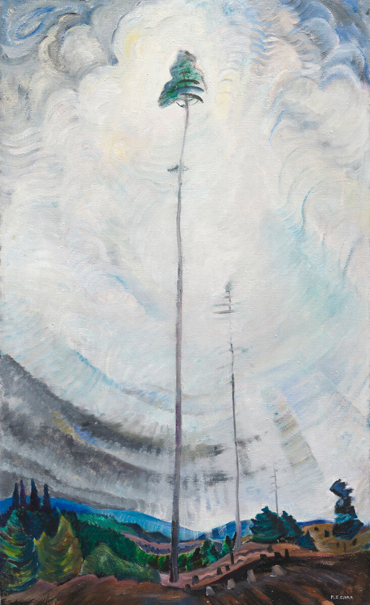 Art Canada Institute, Emily Carr, Scorned as Timber, Beloved of the Sky, 1935