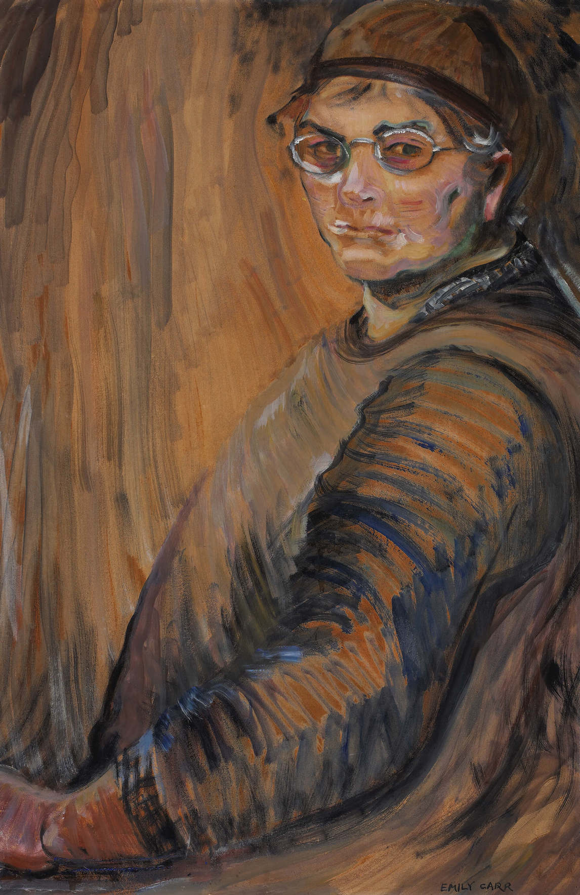 Art Canada Institute, Emily Carr, Self-Portrait, 1938–39