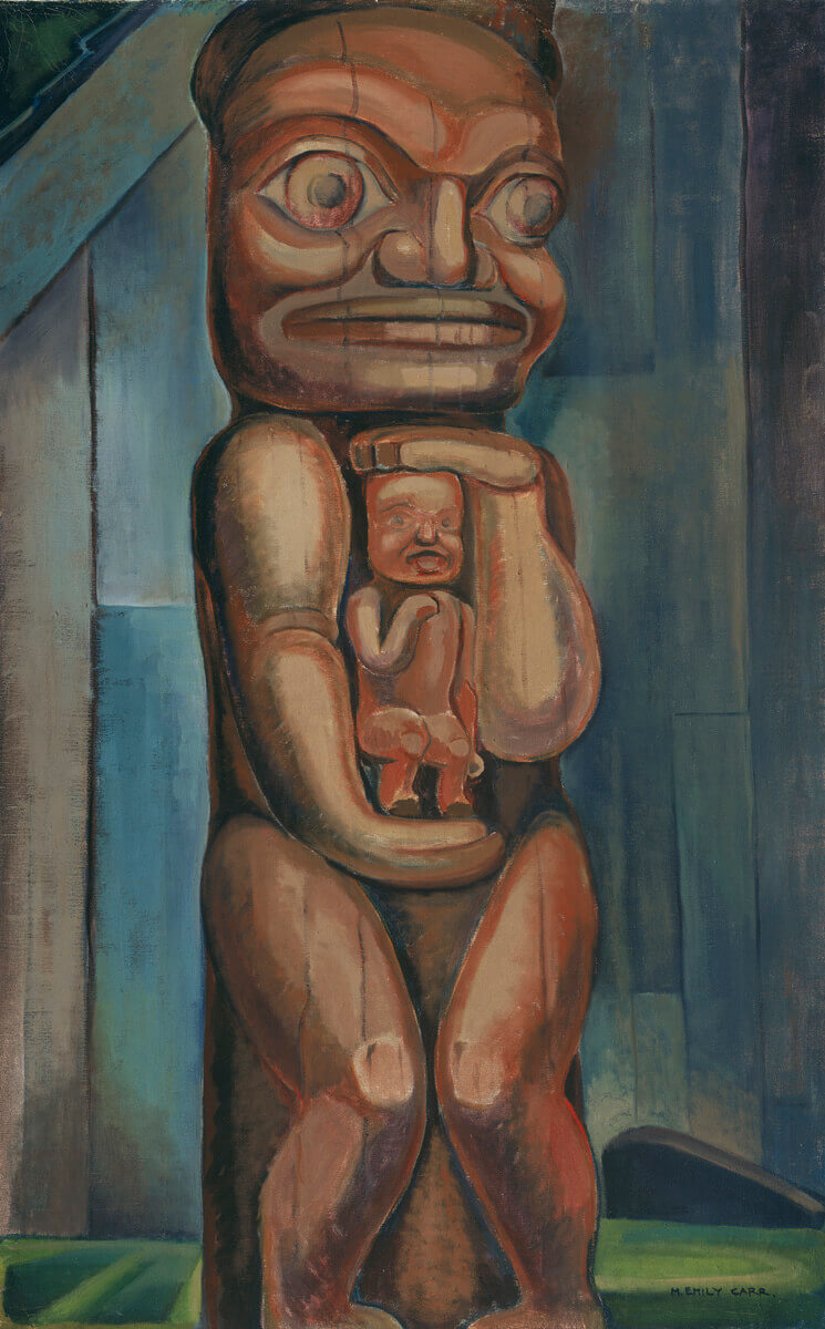 Art Canada Institute, Emily Carr, Totem Mother, Kitwancool, 1928